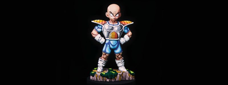 was ist Cel Shading - Krillin
